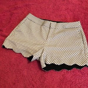 Elle Scalloped Shorts